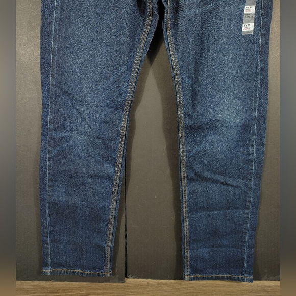 NEW Men's Levi's 505 Cotton Straight Regular Fit Stretch Jeans Size 31x30 - Picture 4 of 7